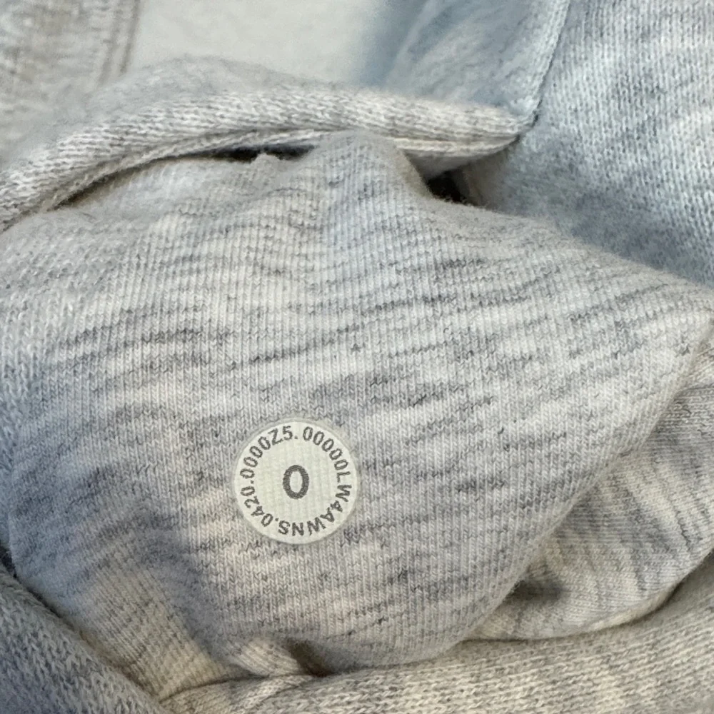 lululemon Scuba Full Zip Hoodie Light Grey - Picture 6 of 7